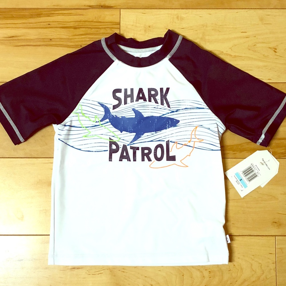 Flapdoodles Brand Swim Shirt - Boys Size 5